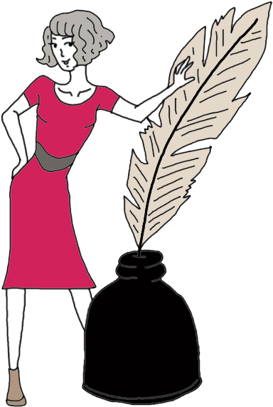 Ink Pot - Illustration Clipart (600x600), Png Download