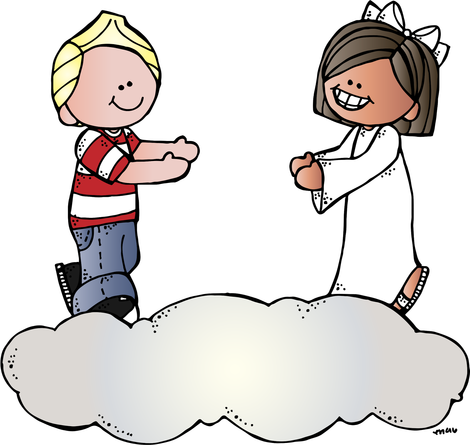 Lds Clipart Pulpit - Heavenly Family Lds Clipart - Png Download (1600x1512), Png Download