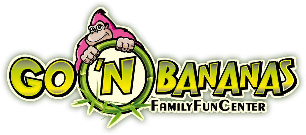 Go "n Bananas Family Fun Center - Go N Bananas Logo Clipart (1020x451), Png Download