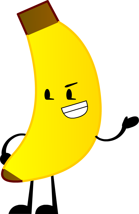 Smiley Clipart Banana - Portable Network Graphics - Png Download (584x898), Png Download