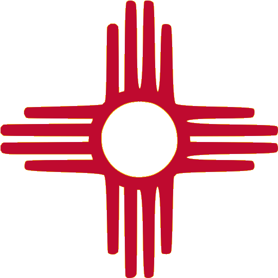 Black Knight Badminton Squash New Mexico Flag Svg Clip - Flag Of New Mexico - Png Download (1024x1024), Png Download