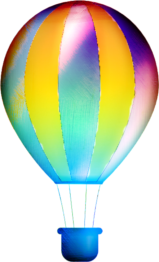 Vector Clip Art Online, Royalty Free - Hot Air Balloon - Png Download (580x876), Png Download