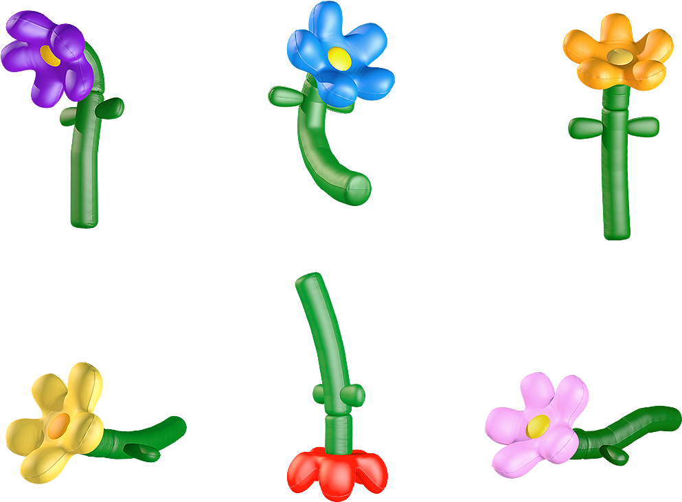 Grown Up Flowers Playlab Clipart (1200x844), Png Download