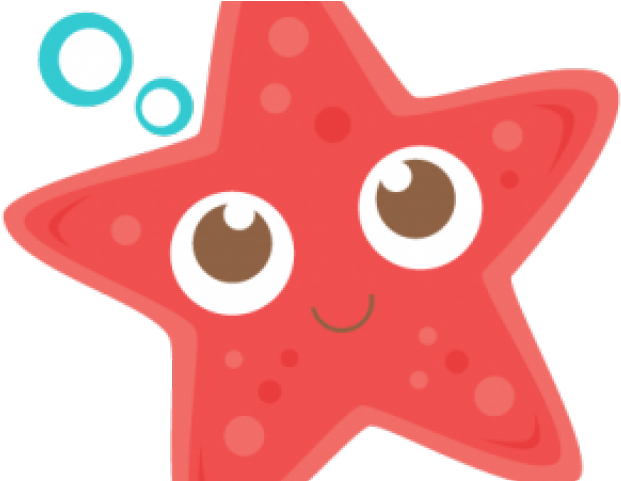 Cute Star Fish Clip Art - Png Download (640x480), Png Download