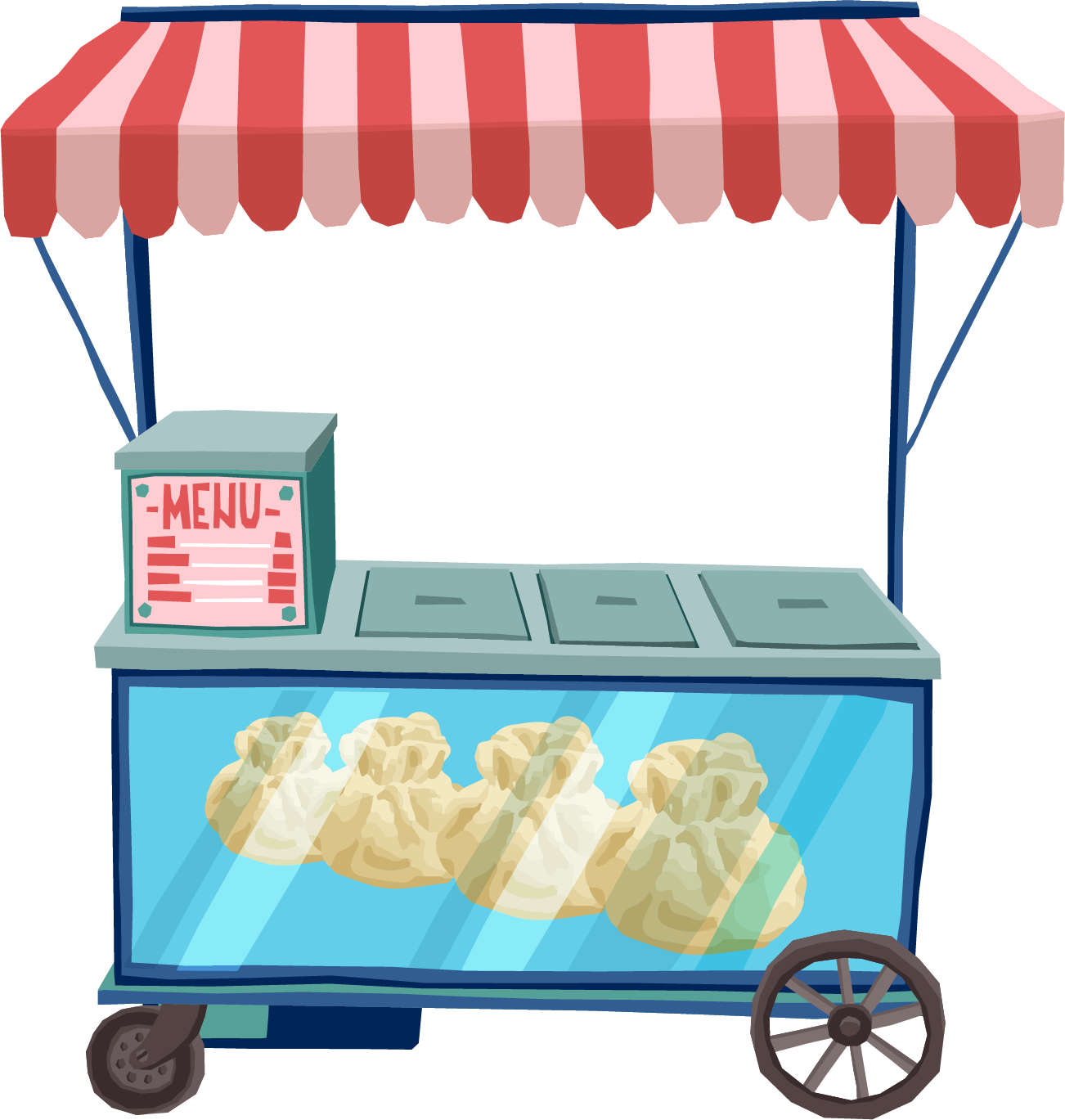 Download Street Food Cart Transparent Clipart (#5487094) - PinClipart