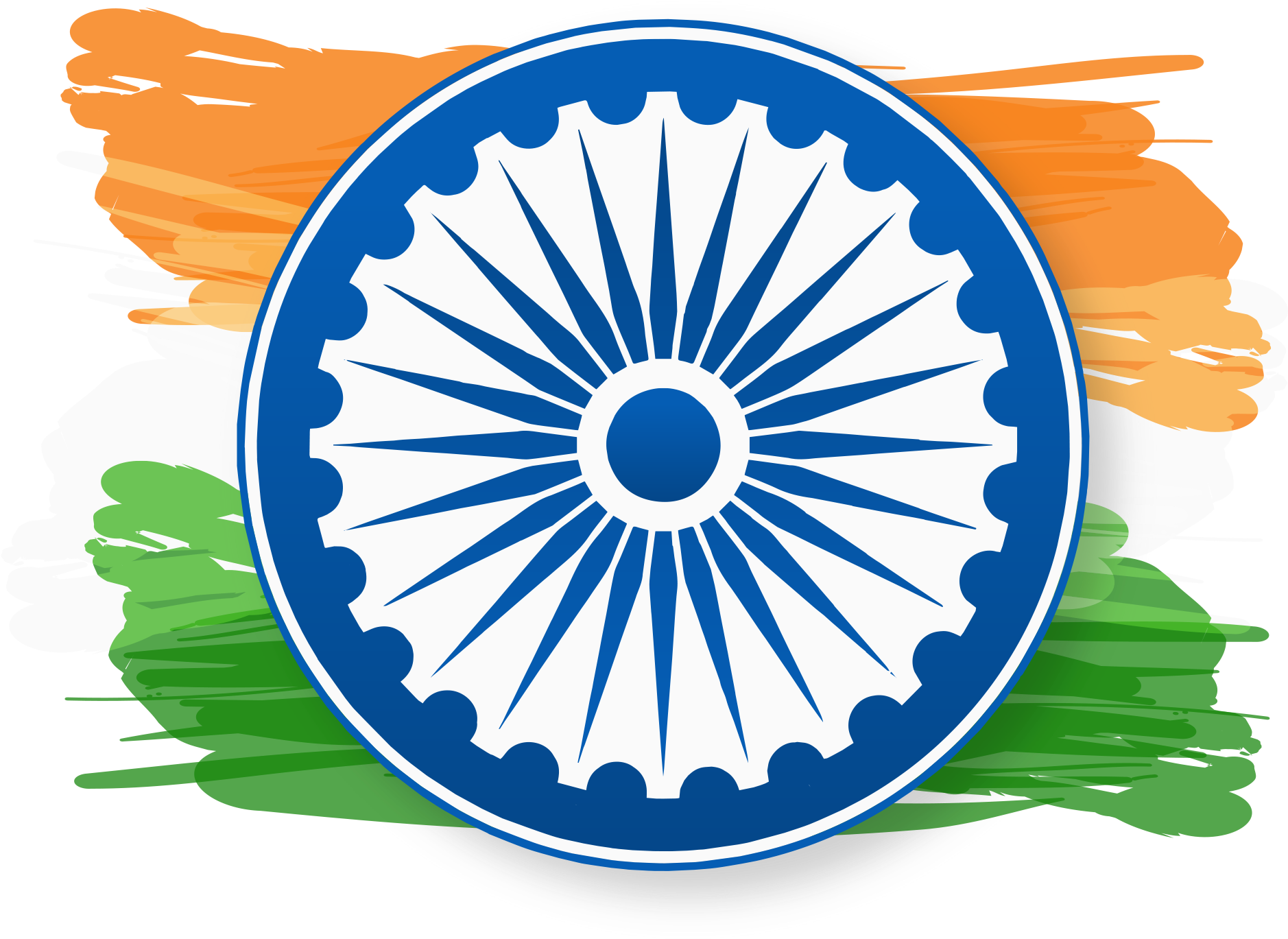 Creative Republic Day Design Clipart (2048x2048), Png Download