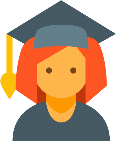 Vector Student Icon Png Clipart (600x600), Png Download