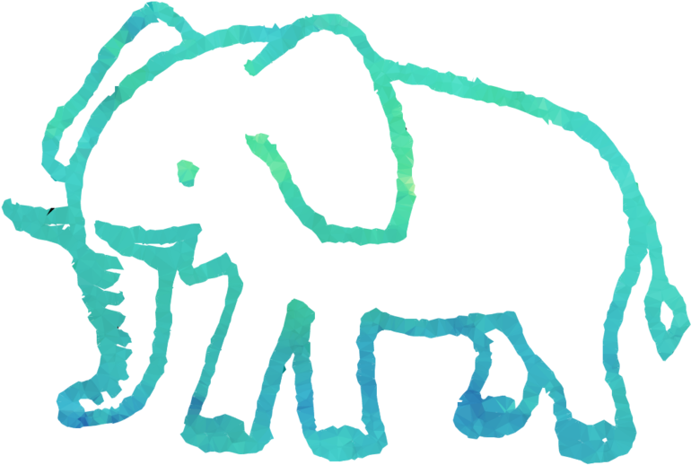 Tracing Picture In Animals Clipart Indian Elephant - White Elephant Gift Exchange Clip Art - Png Download (770x518), Png Download