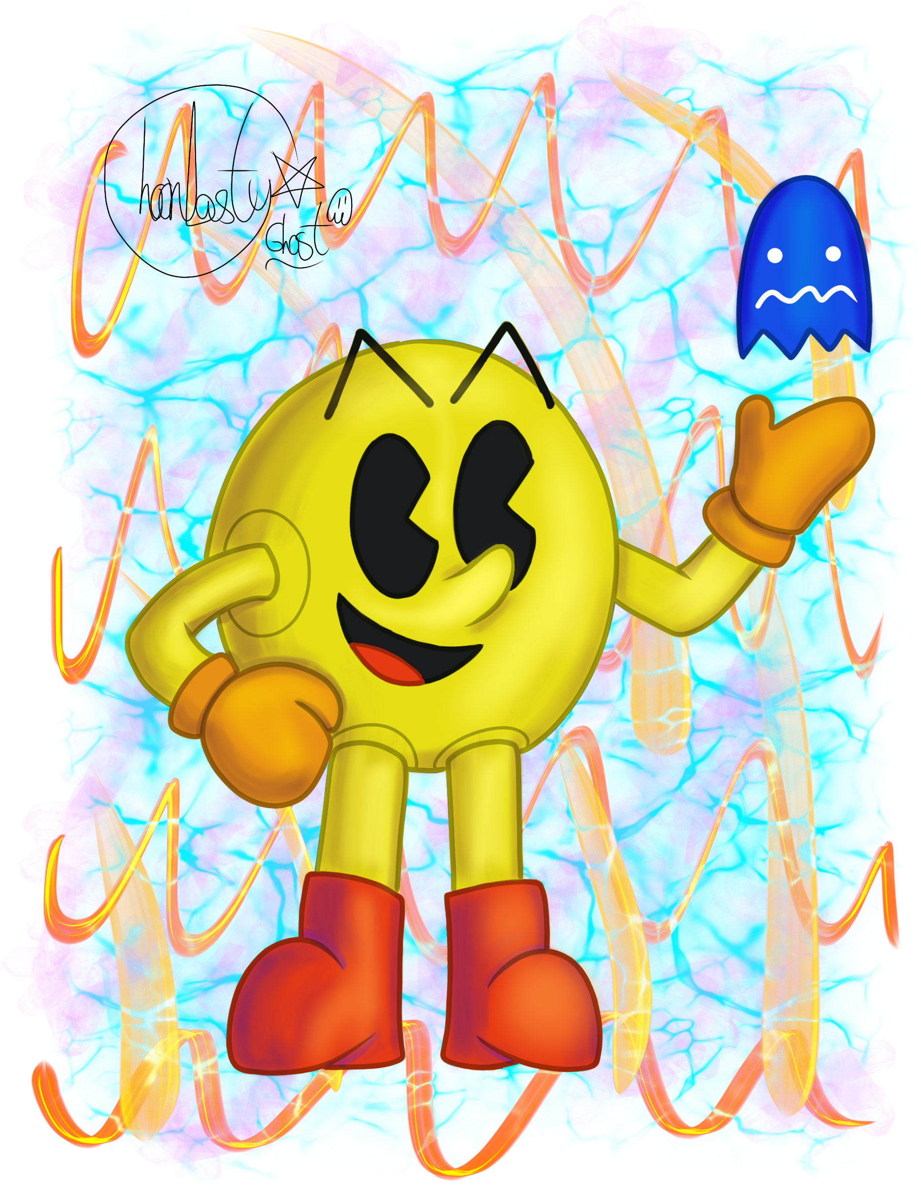 Pac-man Clipart (1936x2592), Png Download