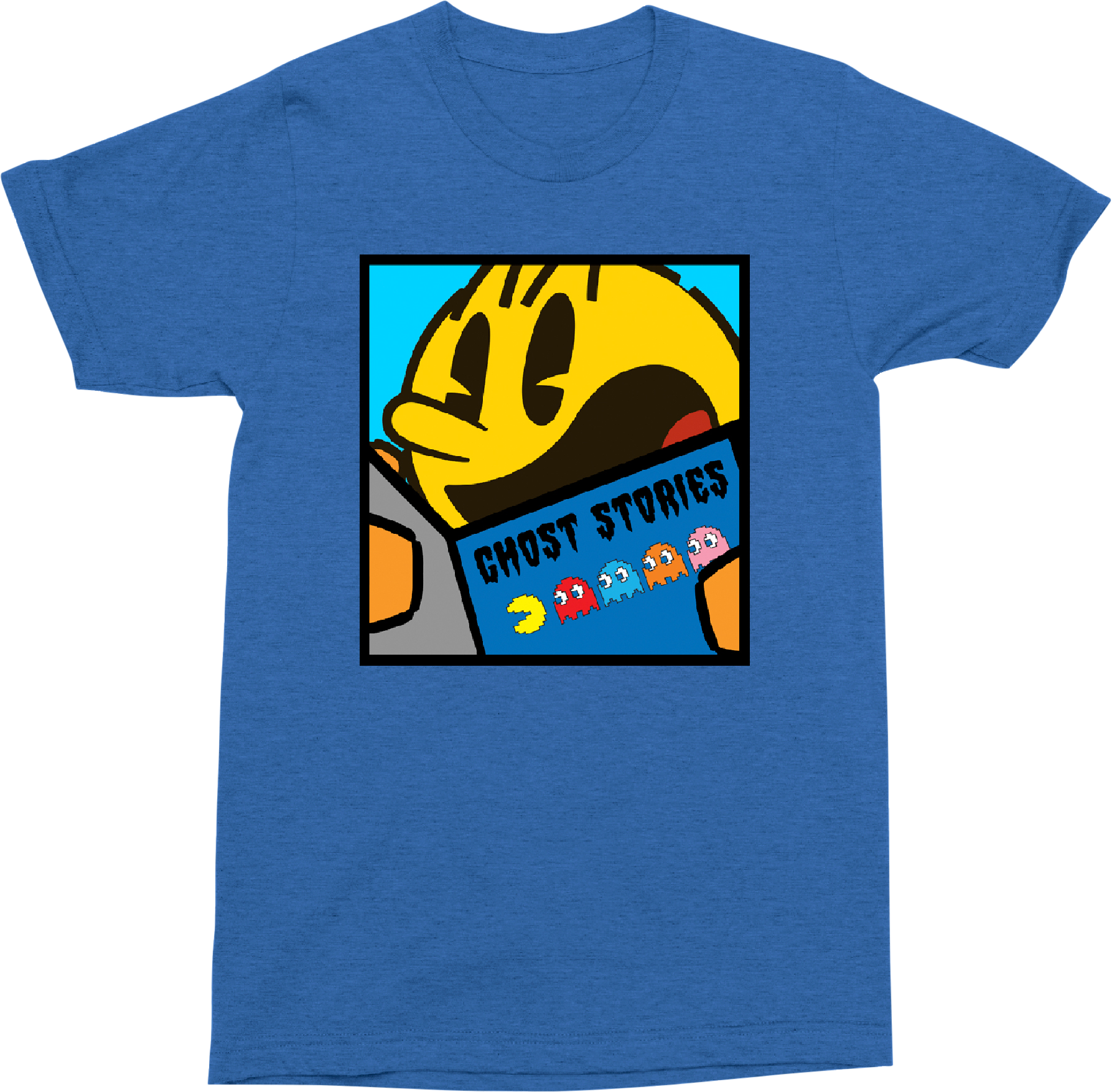 Ghost Stories Pac Man T Shirt Clipart (1787x1755), Png Download