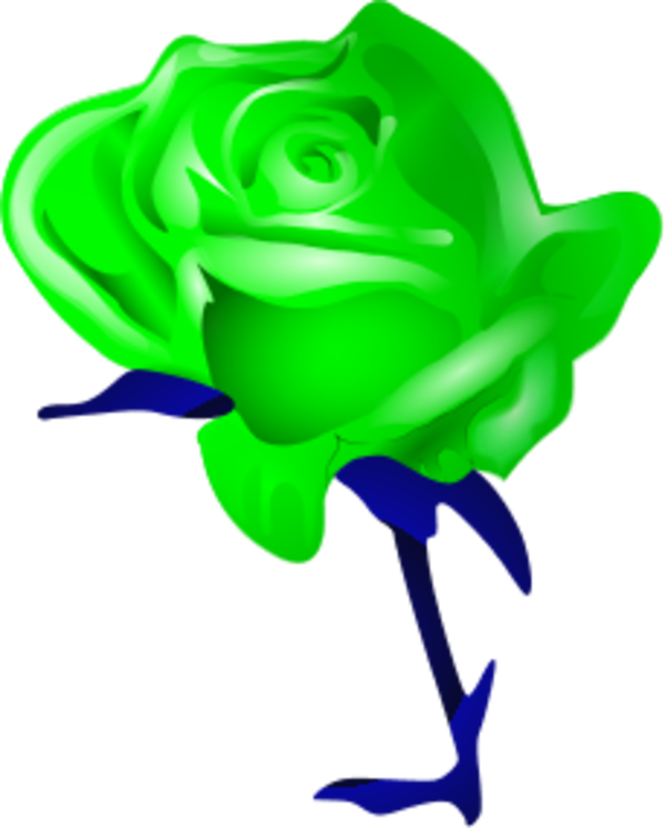 Rose Vector Clip Art Clipart - Love Flowers Photo Download - Png Download (600x747), Png Download