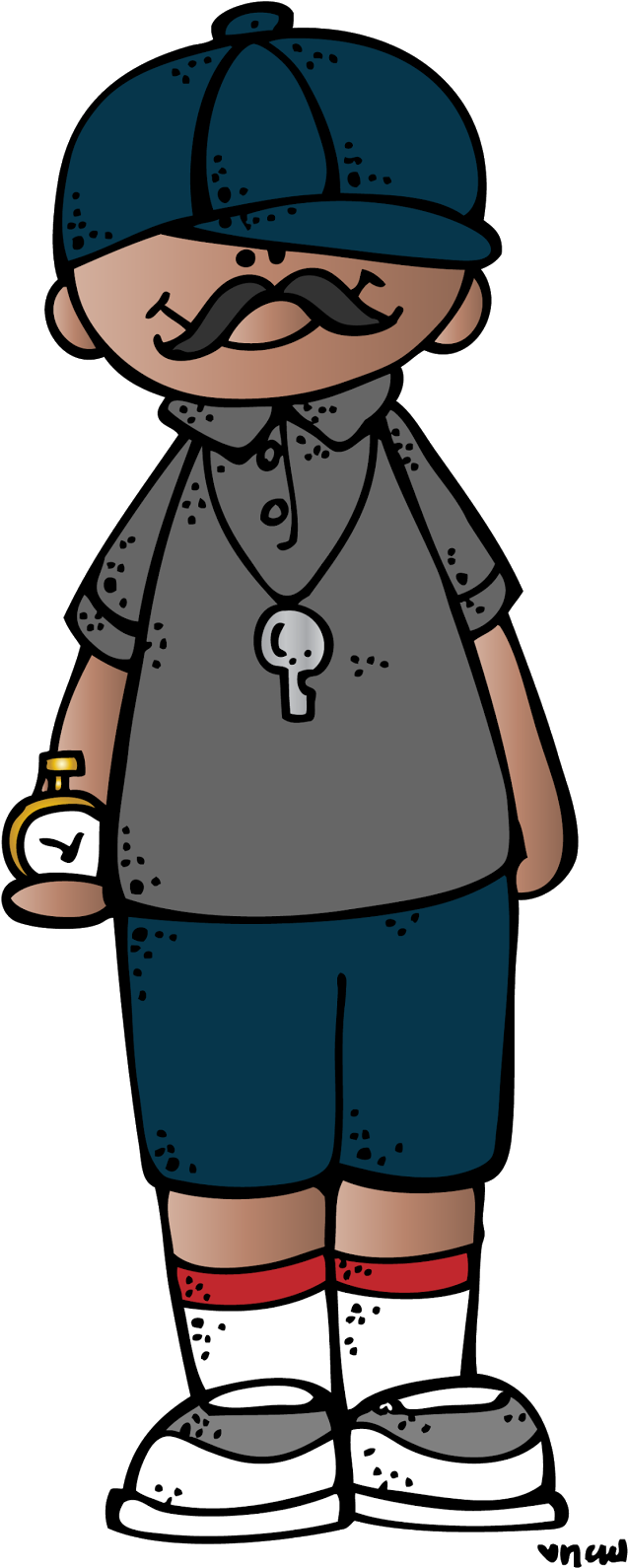 Peaceful Playgrounds Recess Doctor - Melonheadz Coach Clipart - Png Download (645x1600), Png Download