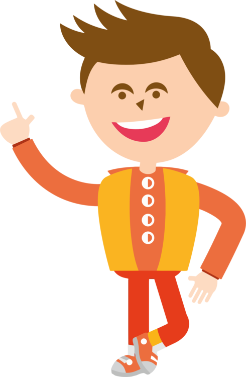 Young Kid Clip Art - Png Download (490x750), Png Download