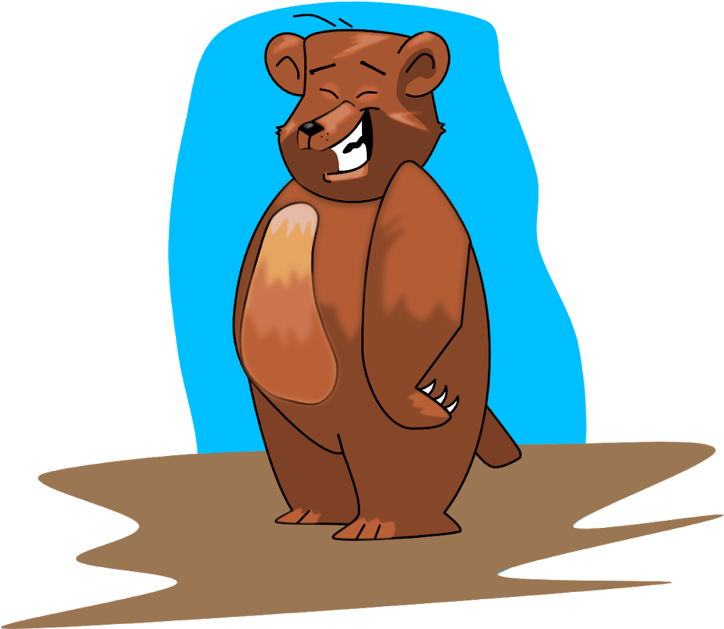 Grizzly Bear Clipart (1600x900), Png Download