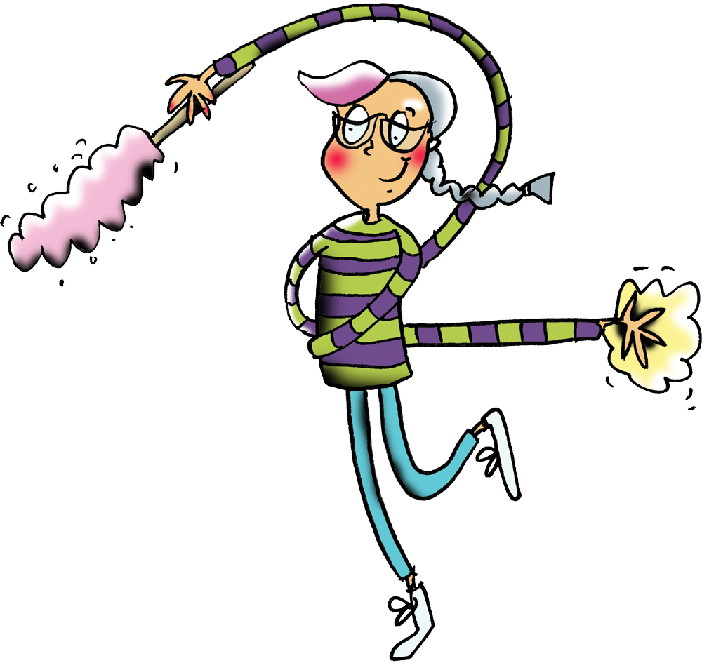 Grandma Bendy Clipart (1000x945), Png Download