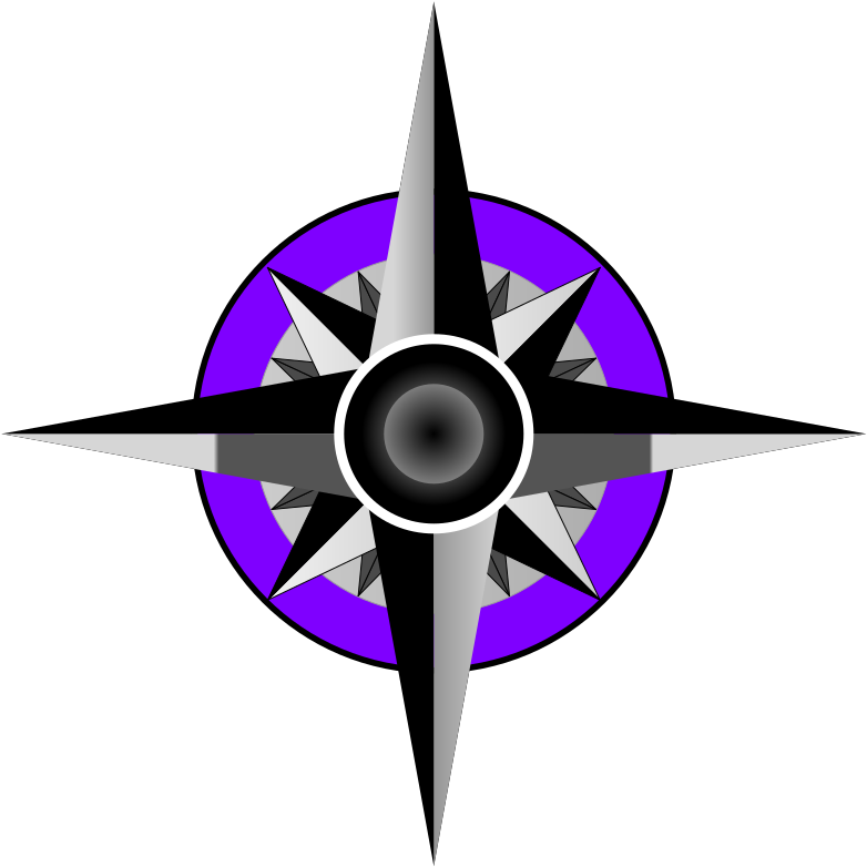 Compass Rose Clipart - Png Download (1600x1600), Png Download