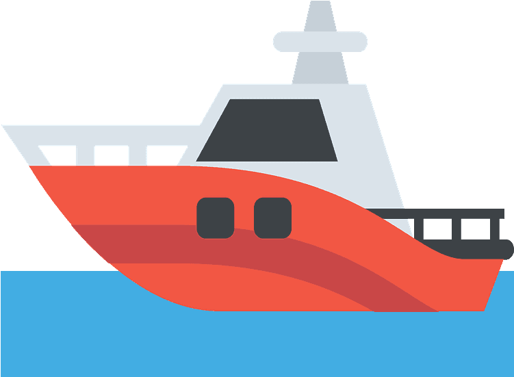 Motor Boat Emoji Clipart - Emoji Bateau - Png Download (800x800), Png Download