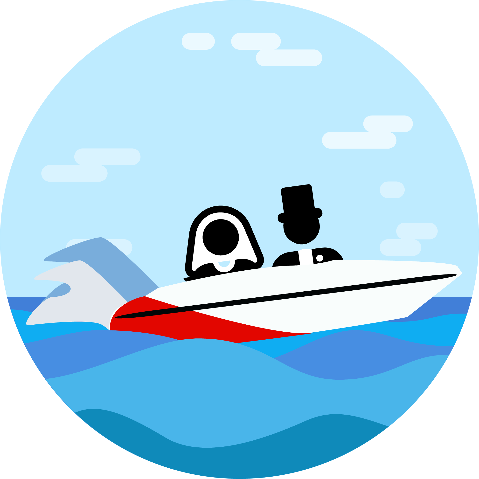 Marina Clipart Party Boat - Png Download (1985x1986), Png Download