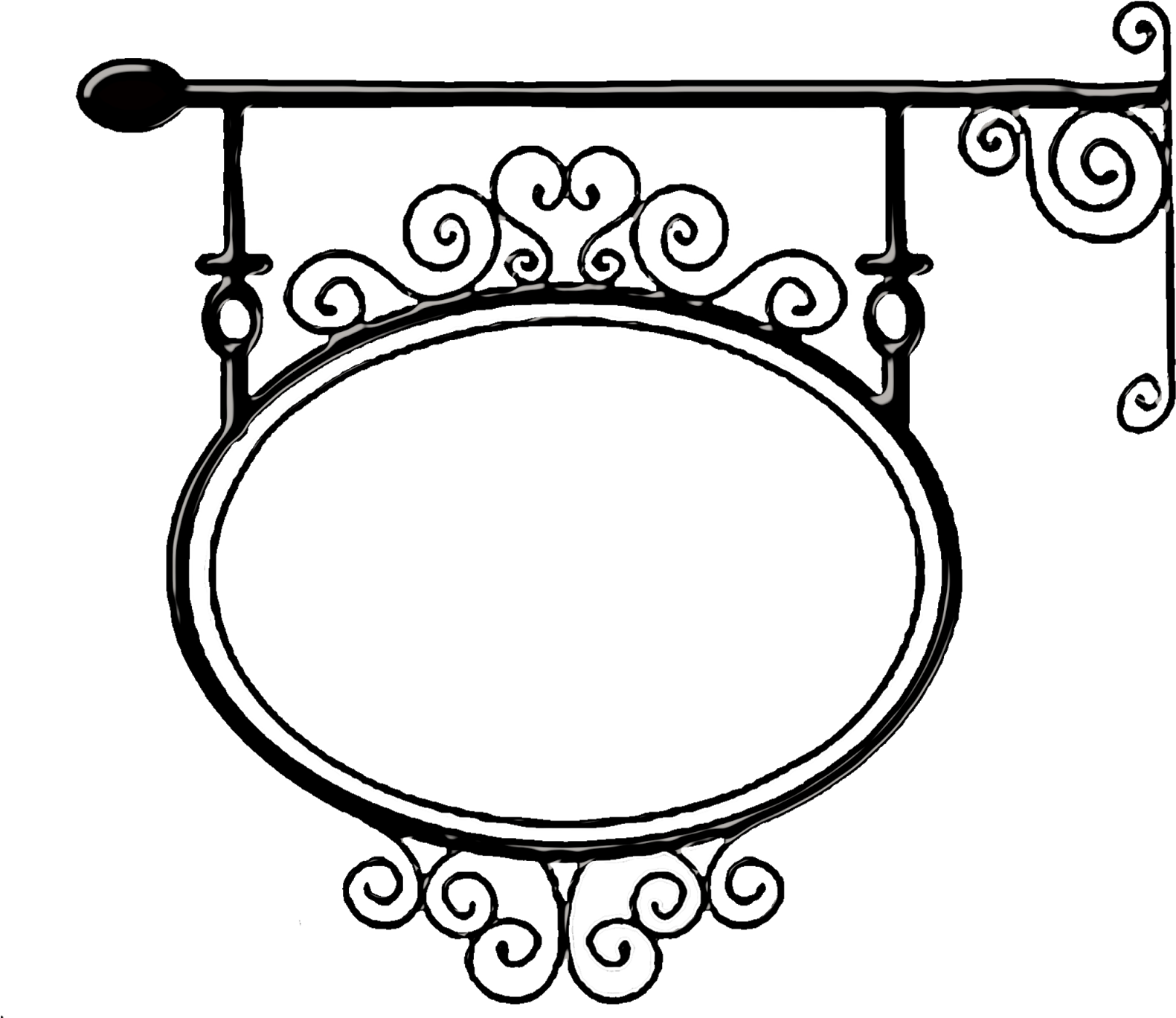 English Clipart Chalkboard - Wedding Card Clipart Black And White - Png Download (1600x1447), Png Download