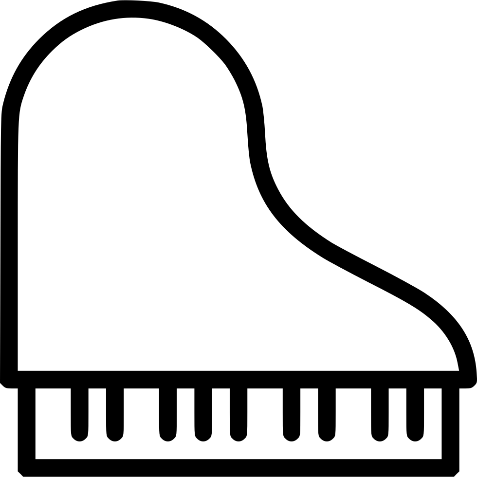 Grand Piano Clipart (980x980), Png Download