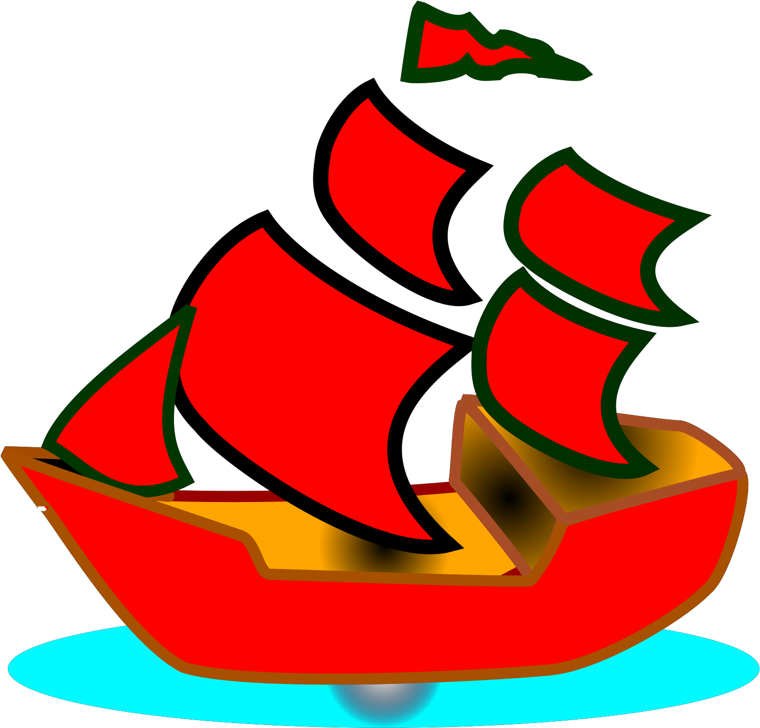 Clipart Boat - Png Download (1600x1600), Png Download