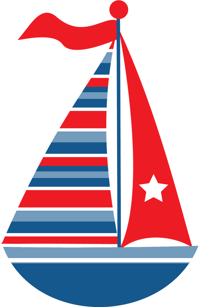 Sailboat Maritime Transport Clip Art - Nautical Boat Clipart Png Transparent Png (824x1272), Png Download