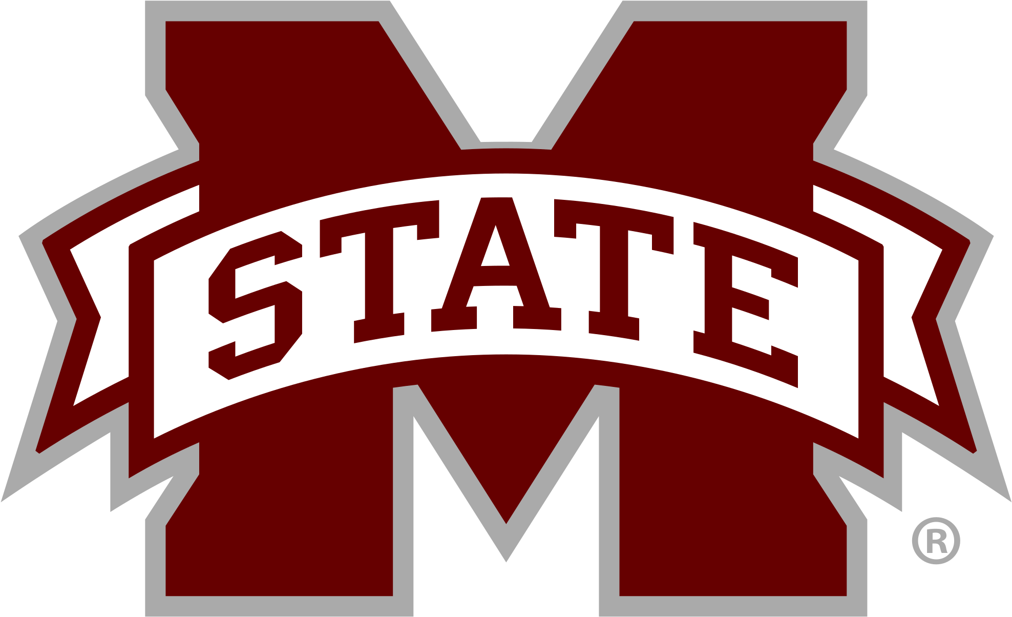 28 Collection Of Mississippi State Football Clipart - Mississippi State University Colors - Png Download (1976x1204), Png Download