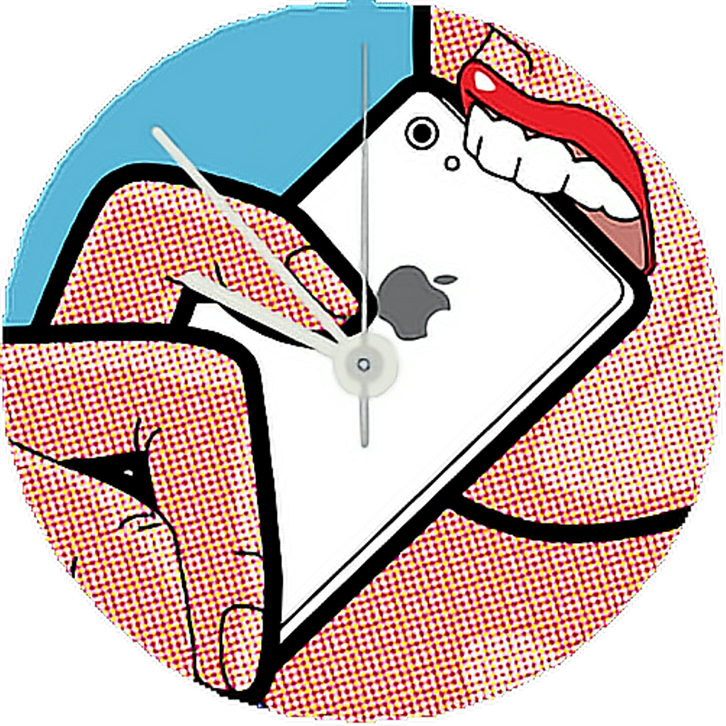 Emoji Whatsapp Png - Pop Art Clipart (1024x1024), Png Download