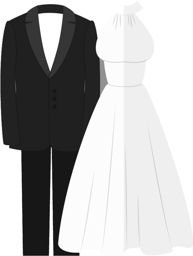 Suit Clipart Corporate Attire, Suit Corporate Attire - Wedding Formal Attire Png Transparent Png (876x980), Png Download