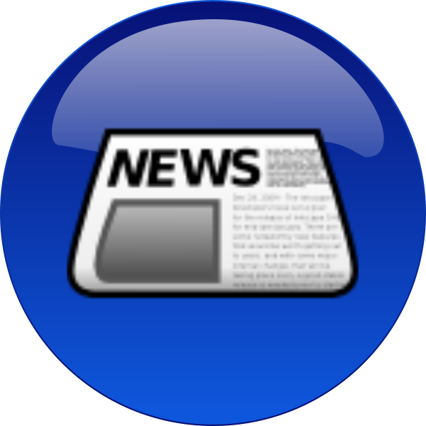 Newspaper Clip Art - Png Download (600x600), Png Download