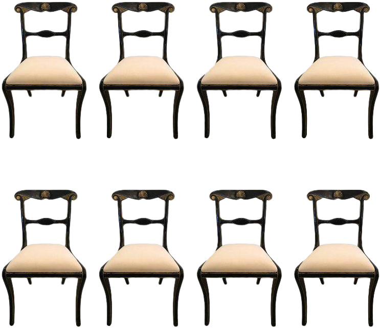 Kittinger Regency Style Dining - Chair Clipart (768x768), Png Download