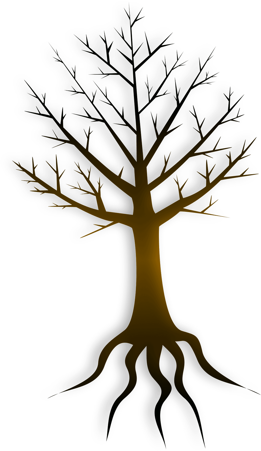 Transparent Tree Icon Png - 7 Layers Of Forest Garden Clipart (706x1222), Png Download