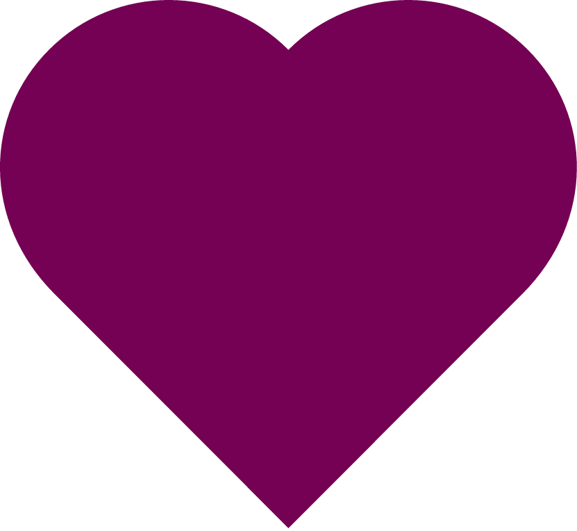 Pink Heart Clipart Png - Solid Heart Clipart Transparent Png (831x764), Png Download