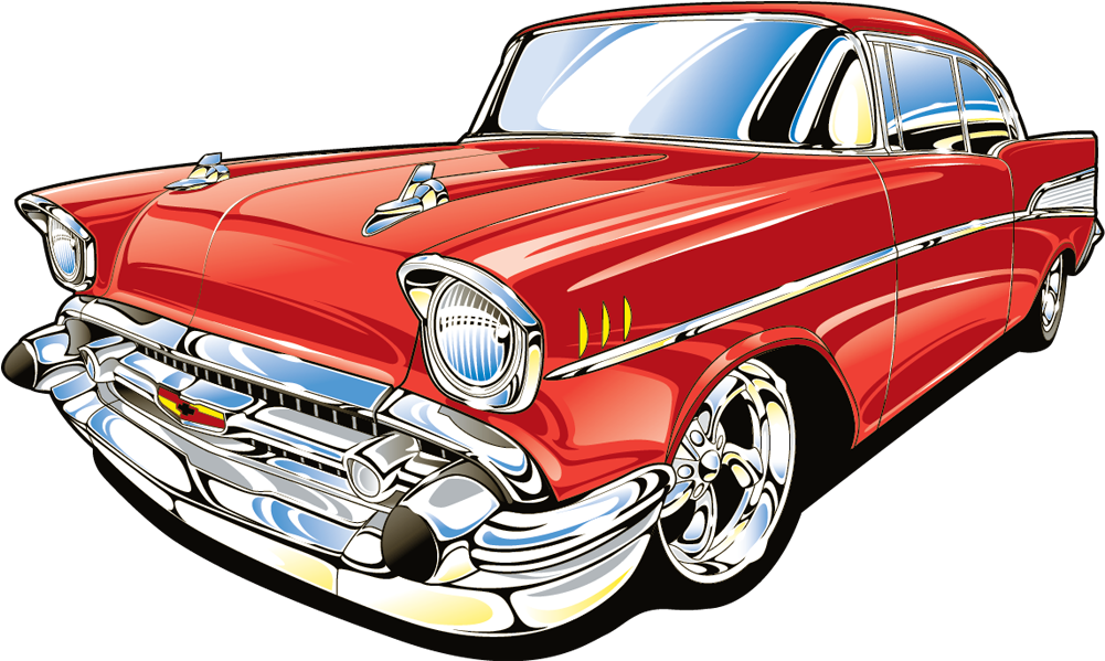 Sumptuous Design Ideas 57 Chevy Clipart Clip Art Cliparts - 57 Chevy Bel Air Drawing - Png Download (1200x750), Png Download