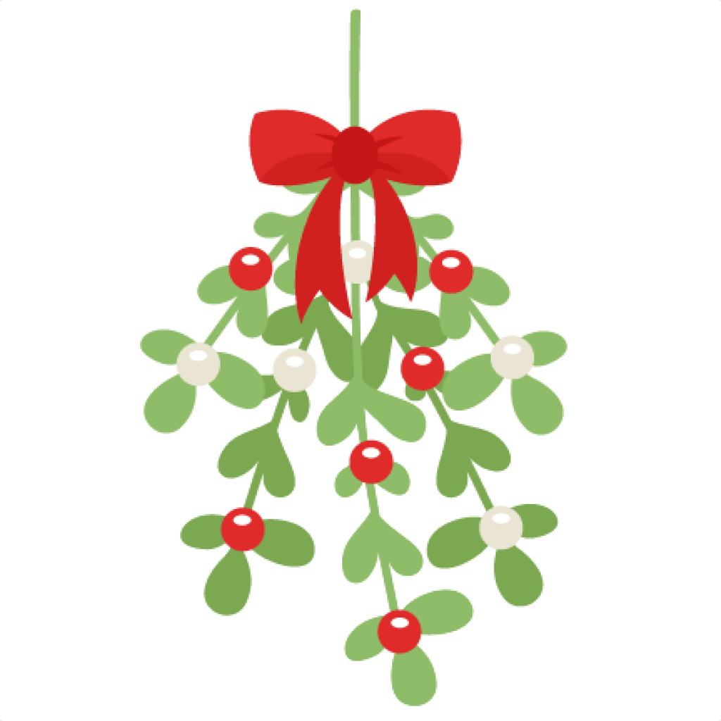 Freebie Of The Day - Hanging Mistletoe Transparent Background Clipart (1024x1024), Png Download
