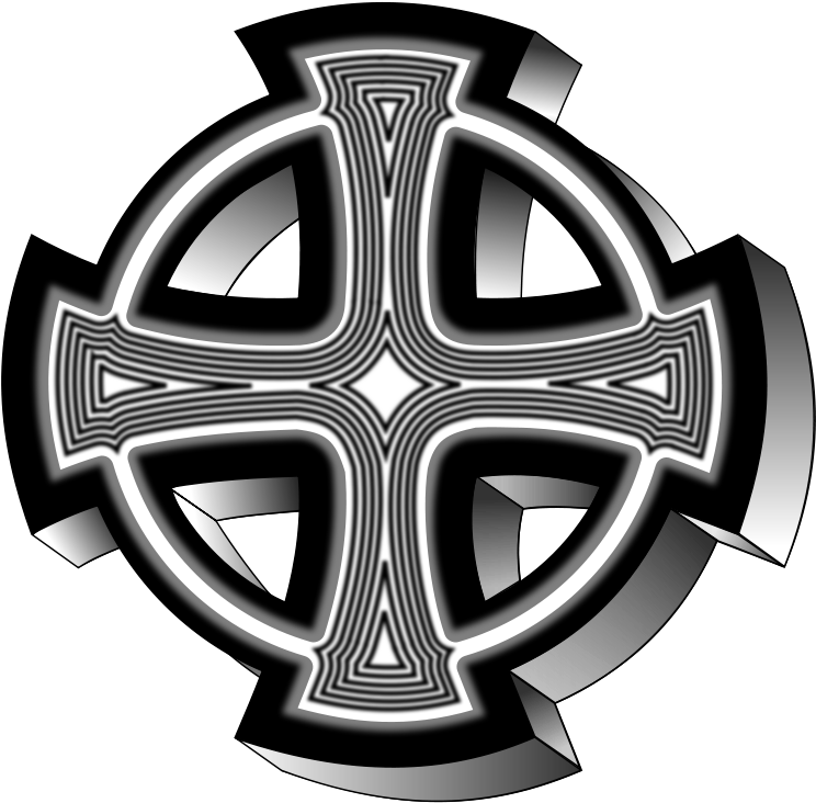 Celtic Cross Clipart (800x800), Png Download