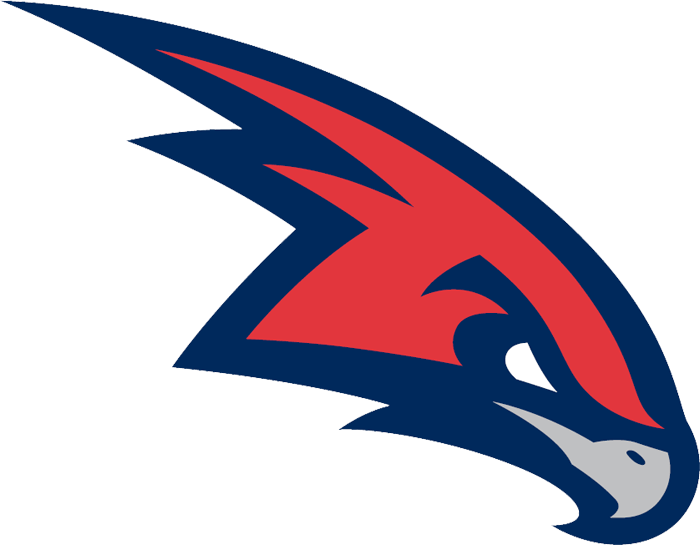 Atlanta Hawks Alternate Logo Clipart (700x545), Png Download