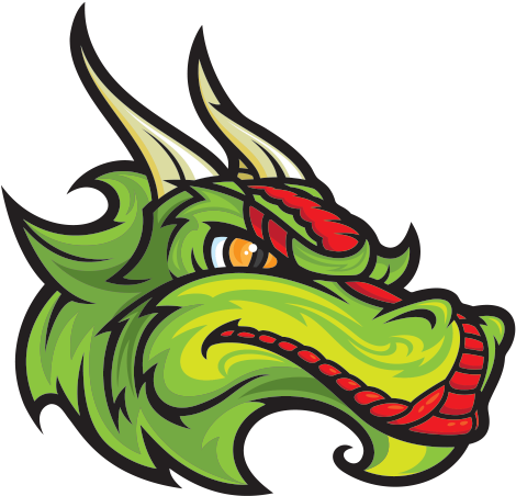 Dragon Mascot Head - Pixel Art Dragons Clipart (600x600), Png Download