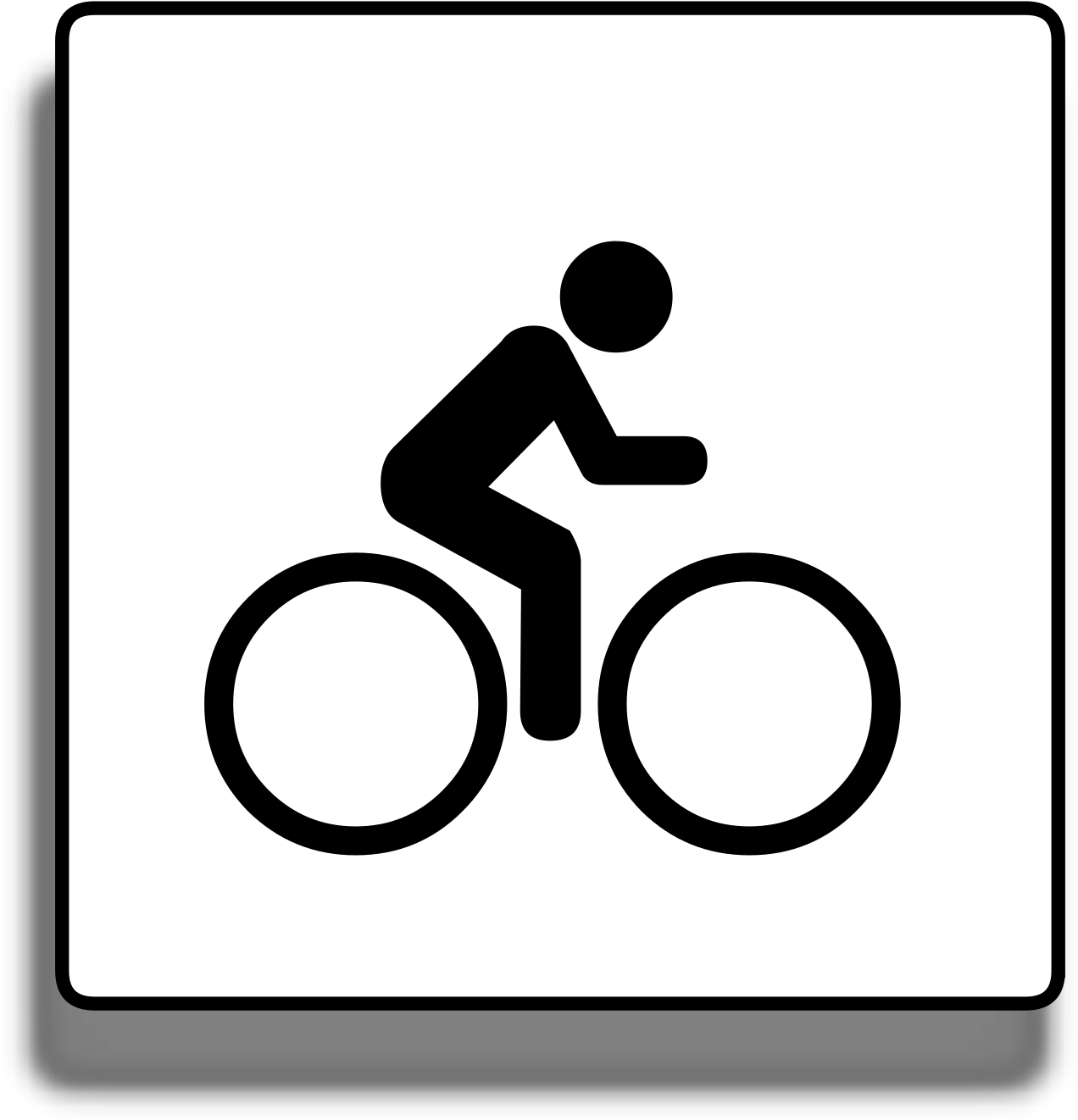 Clip Art Mountains Bike - Png Download (1600x1600), Png Download
