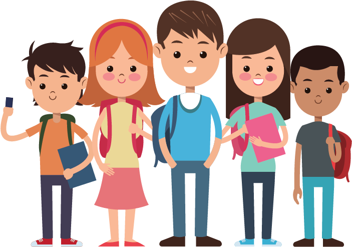 Transparent Students Clipart Png Cartoon Transparent Students Png