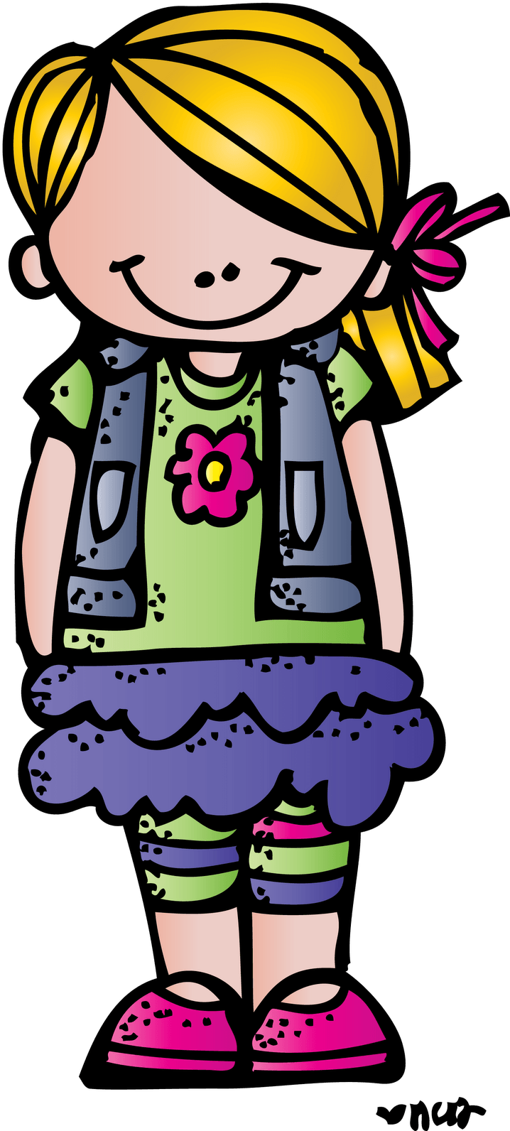 Students Doing Math Clipart - Student Melonheadz Clipart - Png Download (734x1600), Png Download