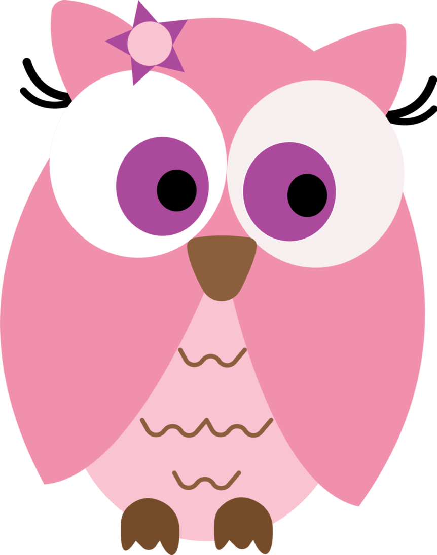 Owl Clipart Easy - Free Clip Art Owl - Png Download (862x1096), Png Download