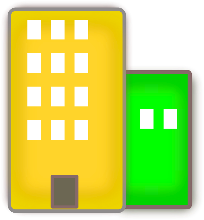 Construction Clip Art Free - Buildings Clipart - Png Download (800x800), Png Download