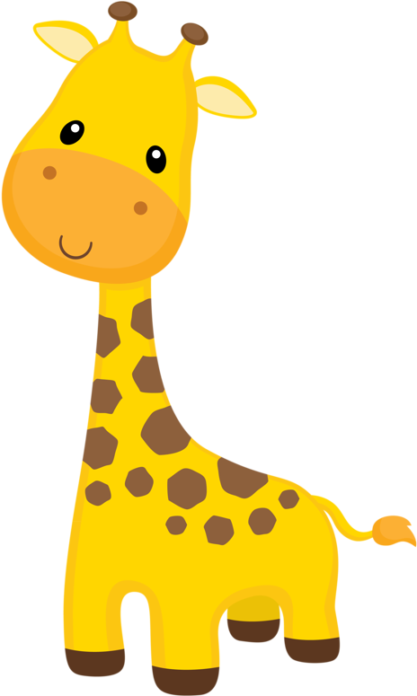 Giraffe - Baby Giraffe Clipart - Png Download (477x800), Png Download