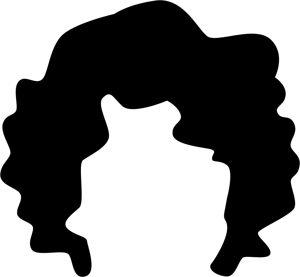 Vector Graphics Comb Hair Computer Icons Portable Network - Dibujo Cabello Rizado Png Clipart (982x908), Png Download
