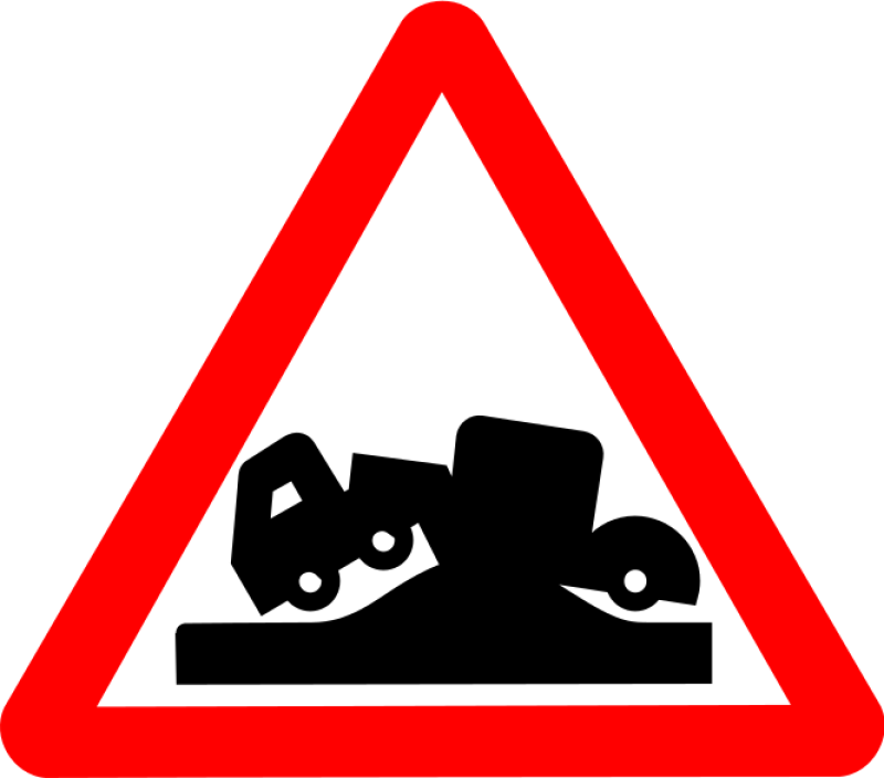 Roadsign Grounded Png Images - Traffic Signs Railway Crossing Clipart (800x704), Png Download