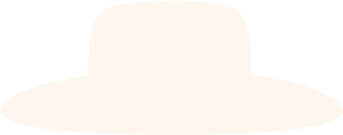 Cowboy Clipart Round Cap - Wide Brim Cricket Sun Hat - Png Download (850x460), Png Download