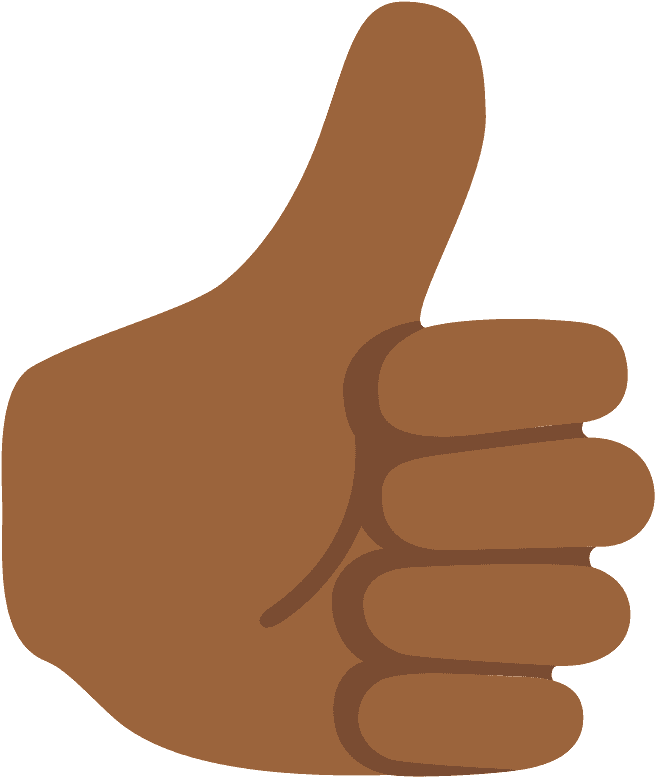 Thumbs Up Emoji Clipart - Thumb Signal - Png Download (800x800), Png Download