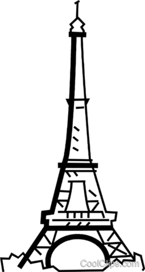 Eiffel Tower Png Img Clipart (480x897), Png Download