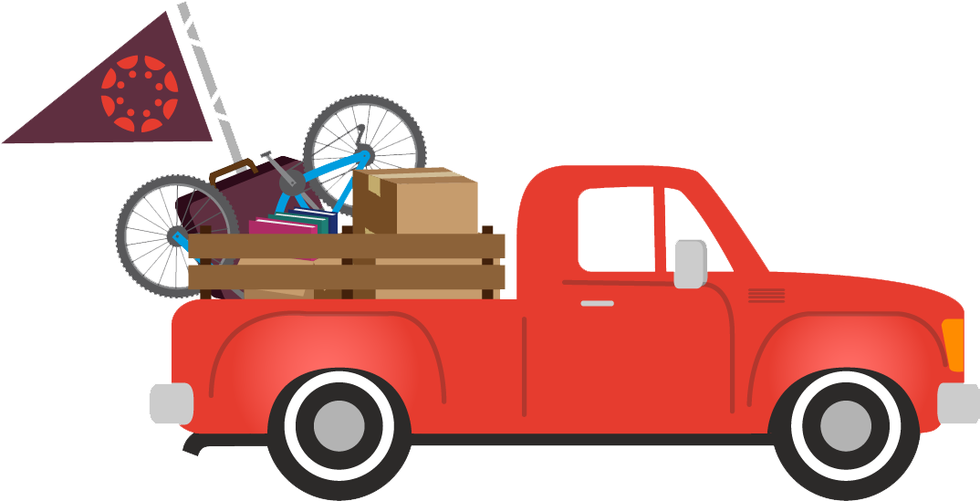 Pickup Truck Clipart (1078x569), Png Download